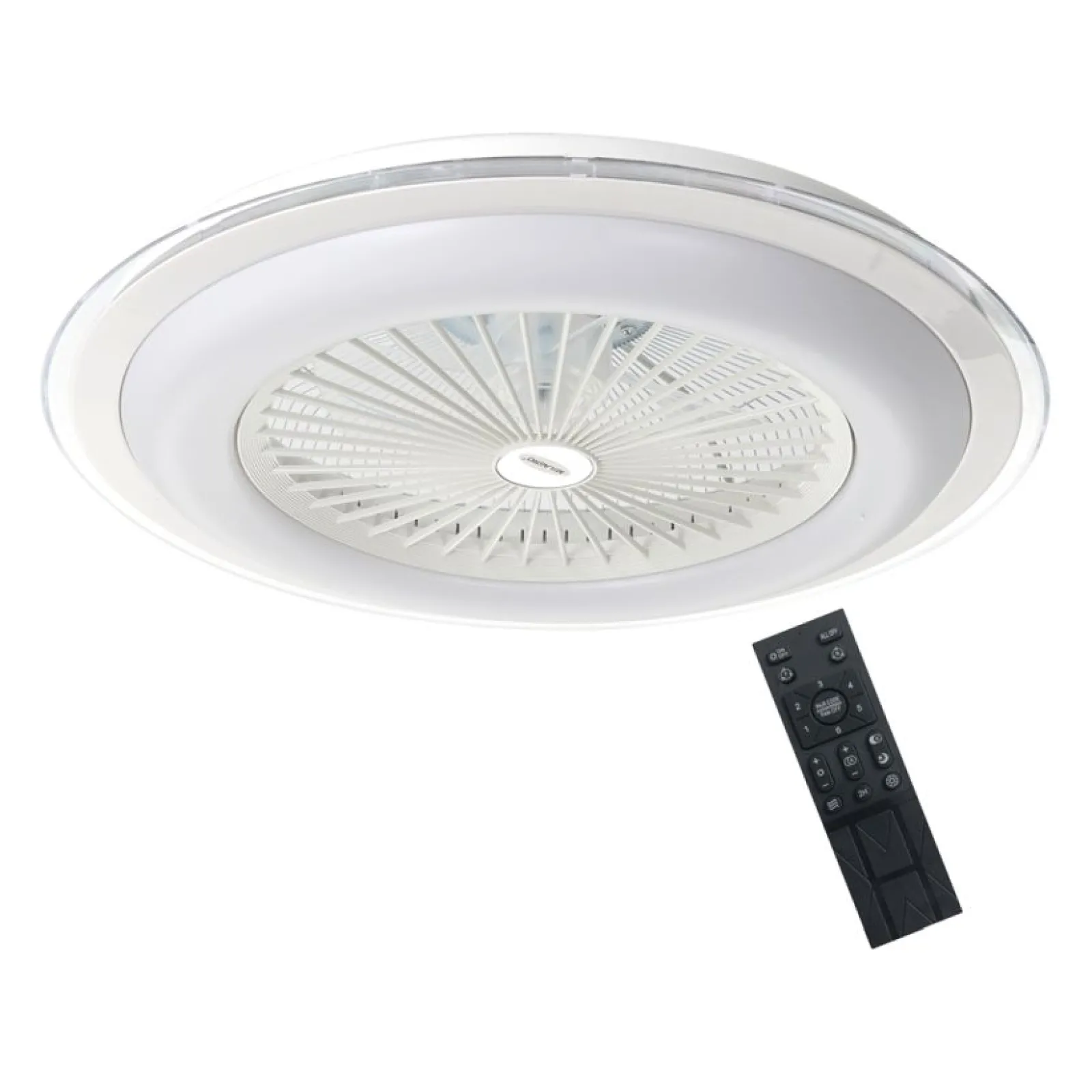 Sklep Kaja Lampowentylator LED do sypialni ML8504 ZONDA Z WENTYLATOREM | Kaja* Plafony Klasyczne|Plafony Nowoczesne