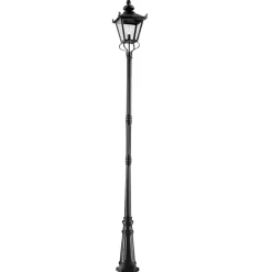 Sklep Kaja Latarnia stojąca, lampa ogrodowa GP1-BLACK z serii GRAMPIAN* Lampy Ogrodowe Stojące