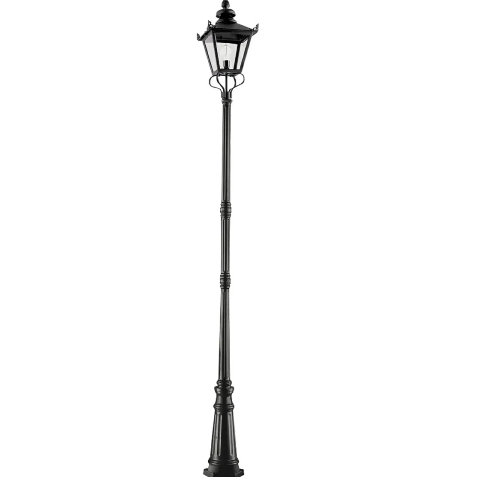 Sklep Kaja Latarnia stojąca, lampa ogrodowa GP1-BLACK z serii GRAMPIAN* Lampy Ogrodowe Stojące
