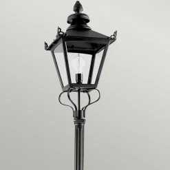 Sklep Kaja Latarnia stojąca, lampa ogrodowa GP1-BLACK z serii GRAMPIAN* Lampy Ogrodowe Stojące