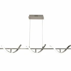 Sklep Kaja Ledowa, owana lampa wisząca ABR-LAZZA-30W SPIRALI | Kaja chrom New