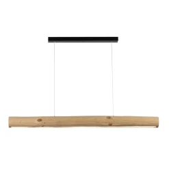 Sklep Kaja Ledowa, drewniana belka 115cm lampa wisząca 69660104 LUCAS | Kaja Best Sale