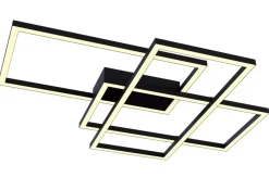 Sklep Kaja Ledowa, geometryczna lampa sufitowa MOD015CL-L80B LINE | Kaja* Plafony Nowoczesne|Lampy Led