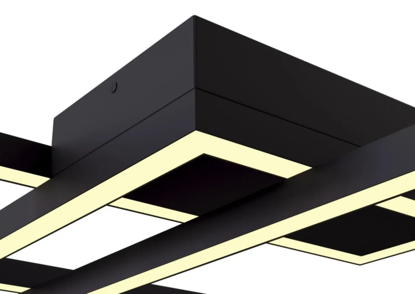 Sklep Kaja Ledowa, geometryczna lampa sufitowa MOD015CL-L80B LINE | Kaja* Plafony Nowoczesne|Lampy Led