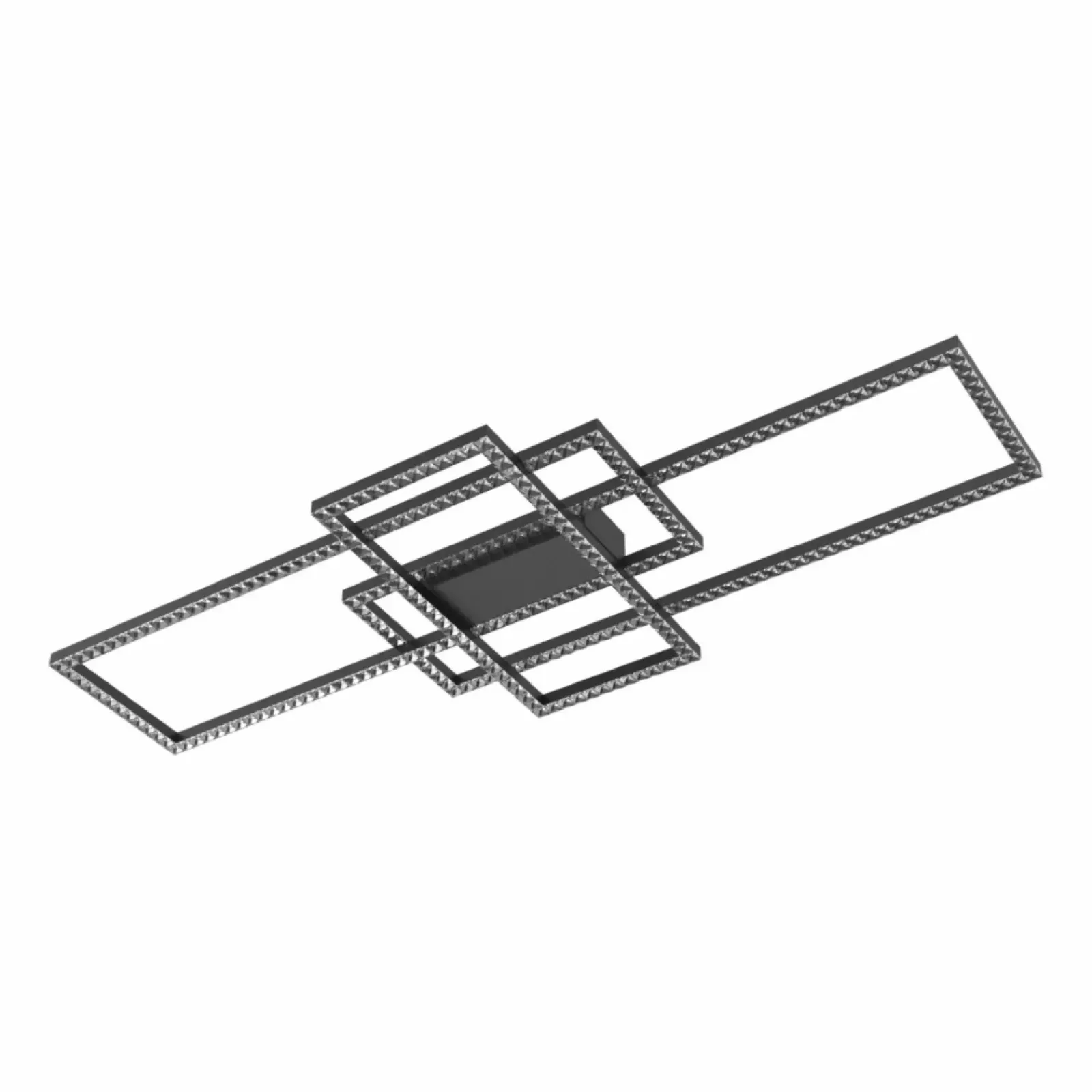 Sklep Kaja Ledowa, geometryczna lampa sufitowa MX7907-3B-3BT ERVI | Kaja* Lampy Led|Plafony Nowoczesne