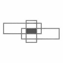 Sklep Kaja Ledowa, geometryczna lampa sufitowa MX7907-3B-3BT ERVI | Kaja* Lampy Led|Plafony Nowoczesne