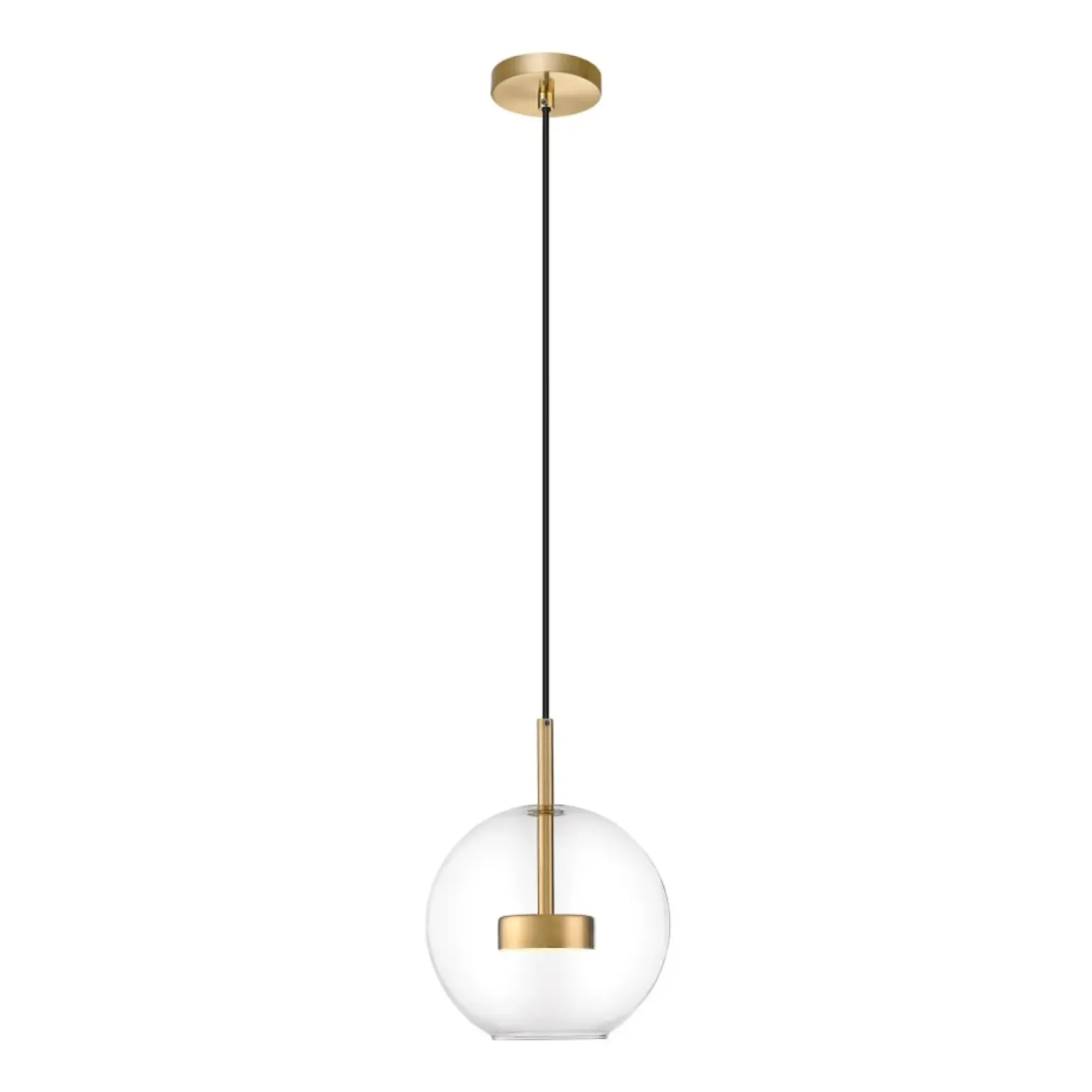 Sklep Kaja Ledowa, kulista, złota lampa wisząca P0428-01J-L4AC ENCELADUS | Kaja Sale