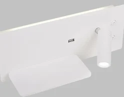 Sklep Kaja Ledowa lampa ścienna z gniazdem USB 22-75987 OLLY | Kaja Oświetlenie* Lampy Led