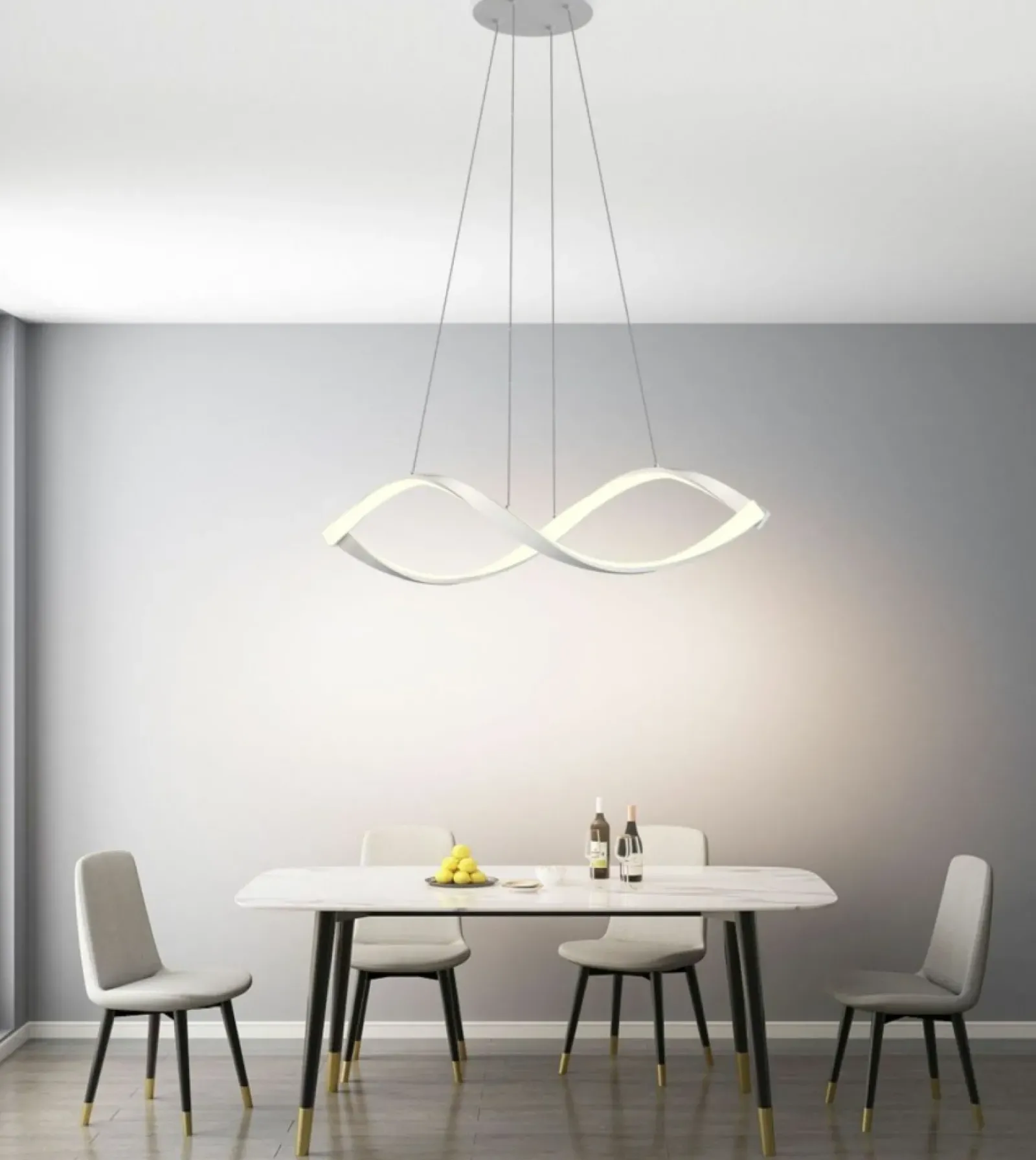 Sklep Kaja Ledowa lampa o designerskim kształcie WF 6033-0106 AVIANO | Kaja biały Clearance