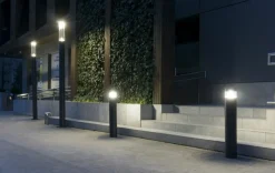 Sklep Kaja Ledowa lampa ogrodowa, moc 23W, grafitowa BRL-980 z serii BAREL | Kaja Oświetlen* Lampy Ogrodowe Stojące