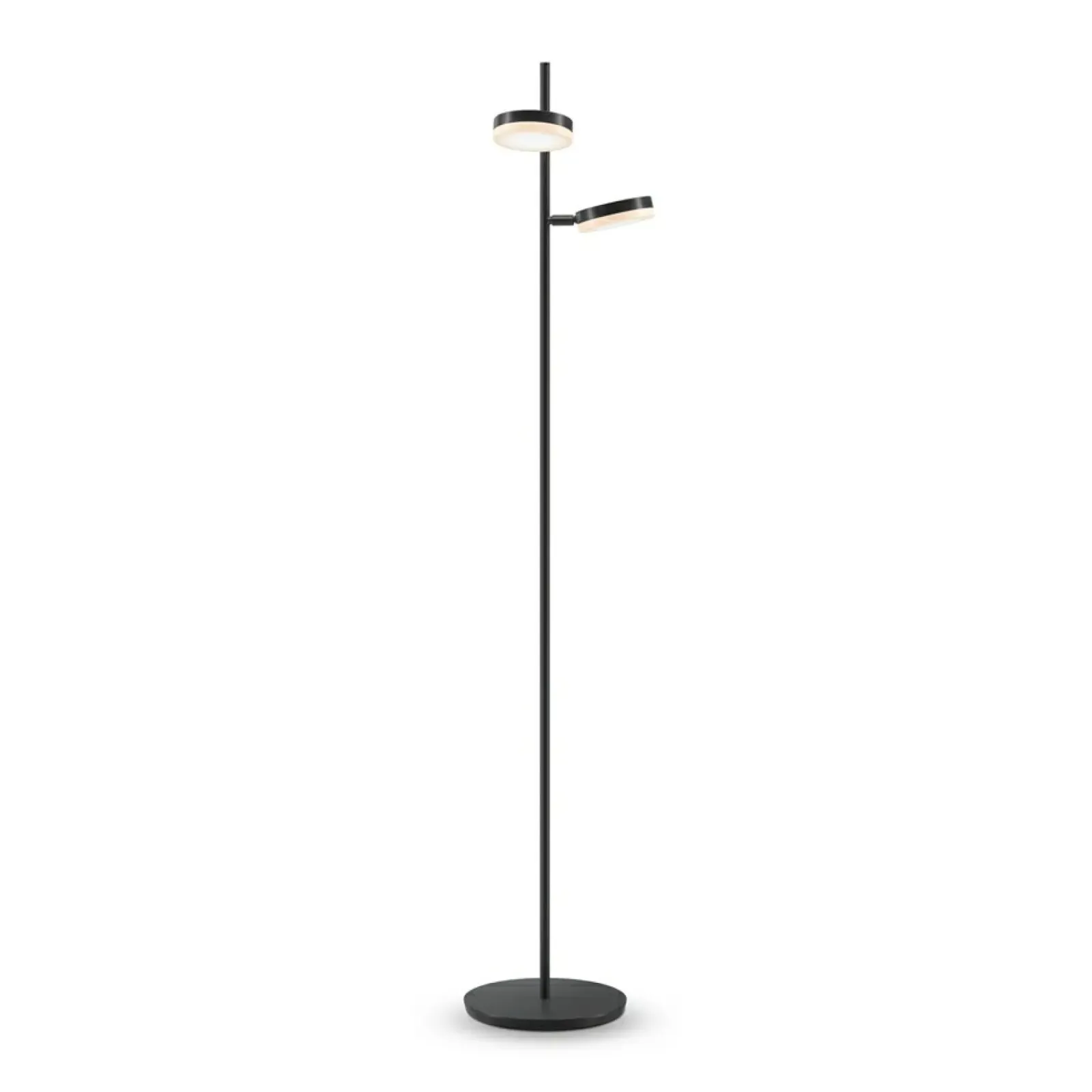 Sklep Kaja Ledowa lampa podłogowa, dwa źródła światła MOD070FL-L12B3K z serii FAD* Lampy Led