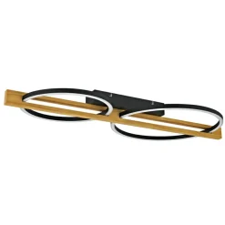 Sklep Kaja Ledowa lampa sufitowa, dwie obręcze PLF-55362-25W-WO NATANO | Kaja Sale