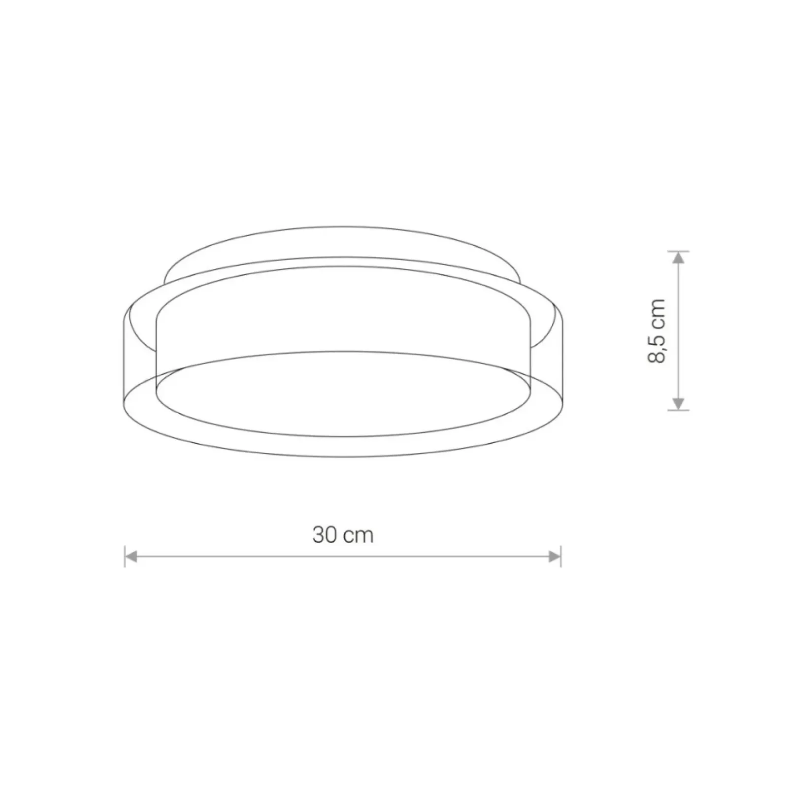 Sklep Kaja Ledowa lampa sufitowa, plafon, w kolorze u 8173 | Kaja* Plafony Nowoczesne|Lampy Led