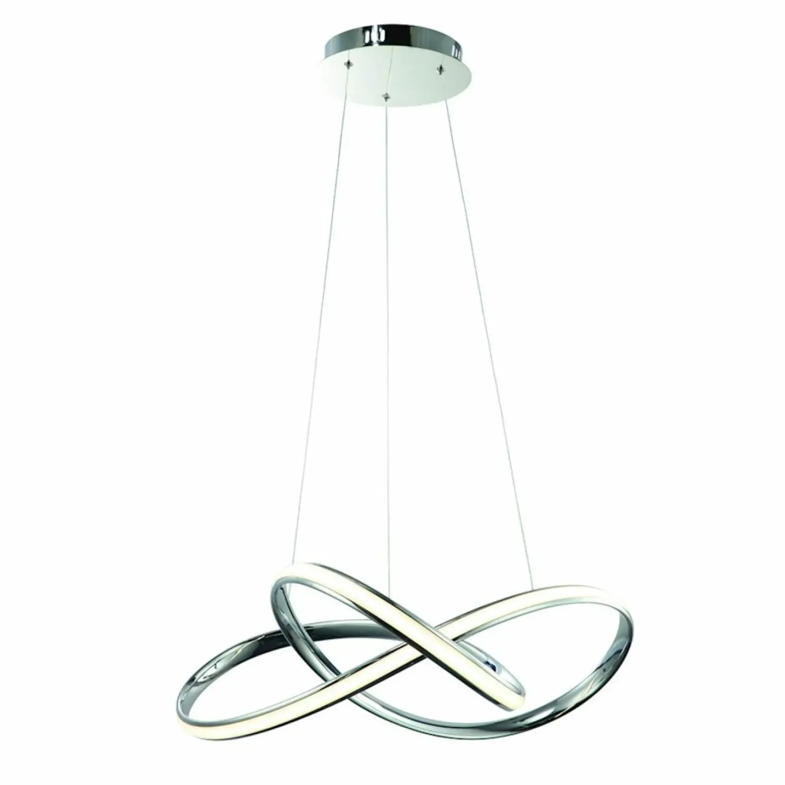 Sklep Kaja Ledowa lampa wisząca chromowany zawijas ML3806 CAPPIO | Kaja Best Sale