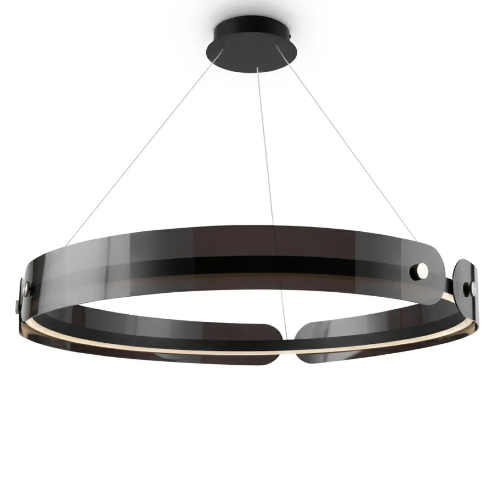 Sklep Kaja Ledowa lampa wisząca, do salonu MOD309PL-L40GR4K z serii INTERSTELLAR szary Cheap
