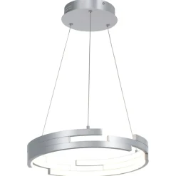 Sklep Kaja Ledowa lampa wisząca MD16003097-1B SILVER VELAR | Kaja Oświetlenie srebrnytleniony Best