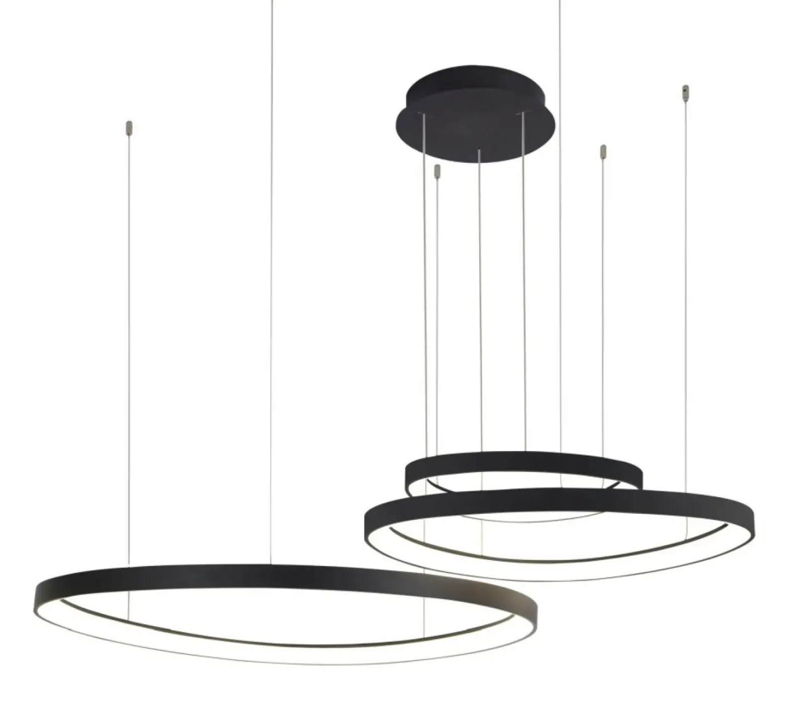 Sklep Kaja Ledowa lampa wisząca, nieregularne kształty AZ5027 AMANDA | Kaja New