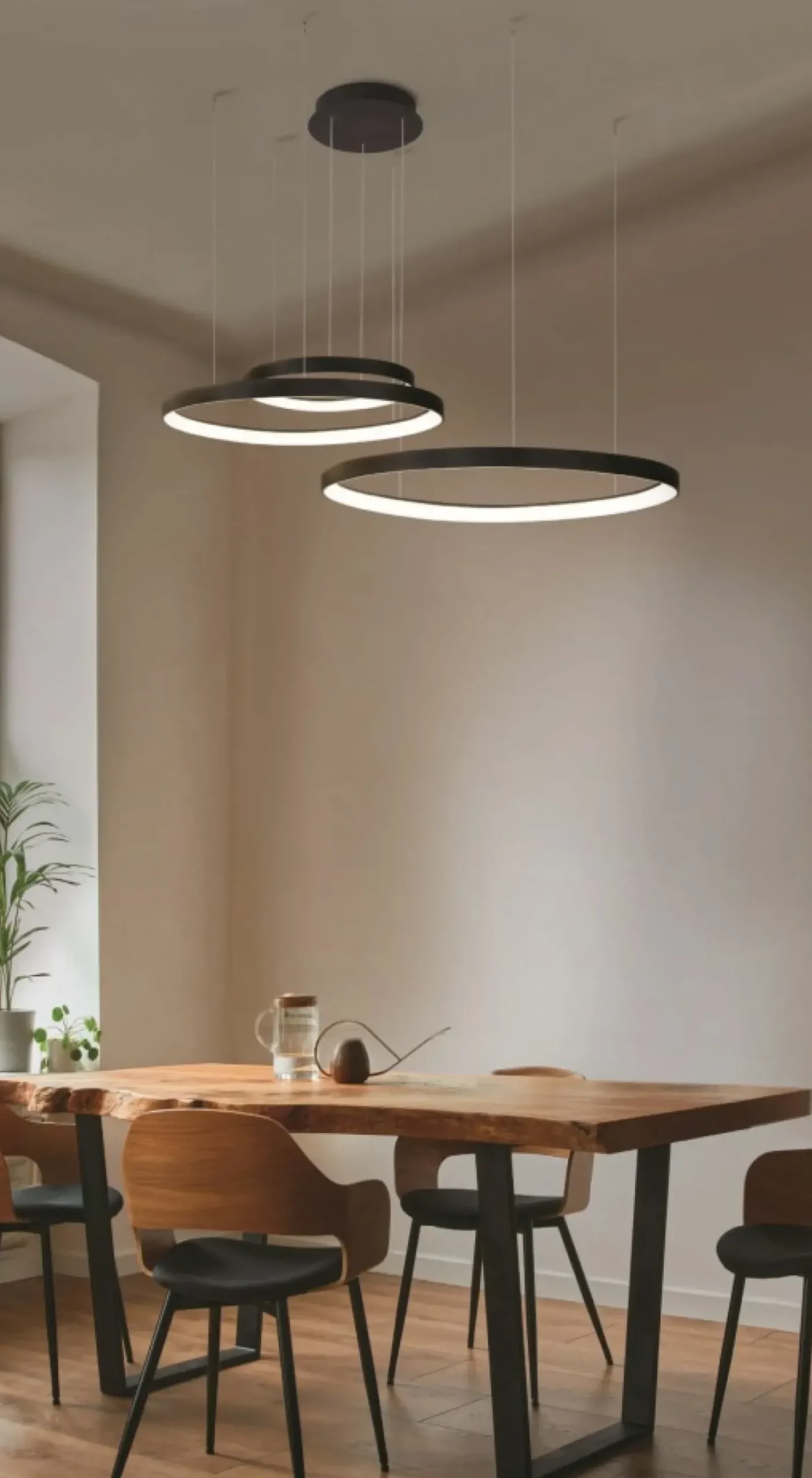 Sklep Kaja Ledowa lampa wisząca, nieregularne kształty AZ5027 AMANDA | Kaja New