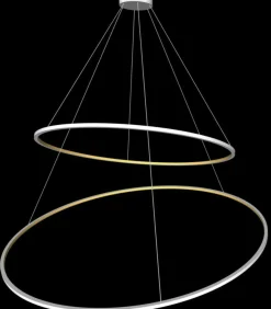 Sklep Kaja Ledowa lampa wisząca obręcze 90 + 120 cm 67930 ECHO | Kaja Oświetlenie Shop