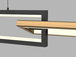Sklep Kaja Ledowa lampa z obrotowymi ramkami WF 7022-306 MATERA | Kaja Clearance