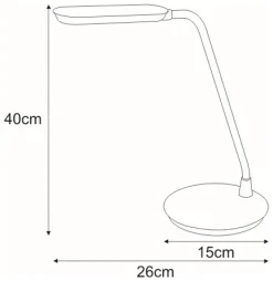 Sklep Kaja Ledowa lampka biurkowa do nauki K-BL1208 SOLO | Kaja* Lampki Biurkowe|Lampy Led