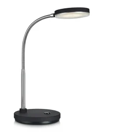 Sklep Kaja Ledowa lampka biurkowa w czarnej oprawie 106466 | Kaja Oświetlenie* Lampy Led|Nowoczesne Lampki Stołowe