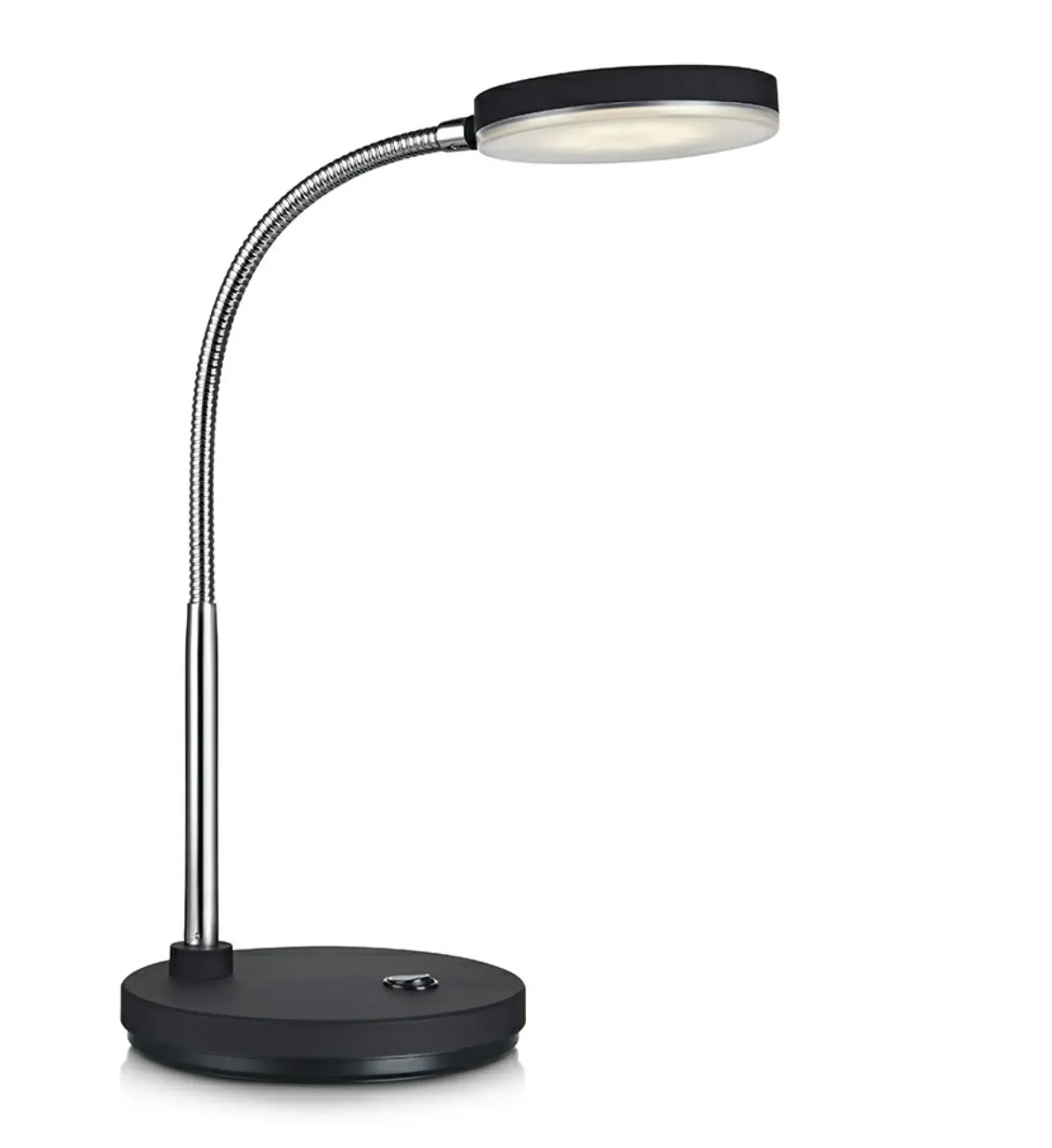 Sklep Kaja Ledowa lampka biurkowa w czarnej oprawie 106466 | Kaja Oświetlenie* Lampy Led|Nowoczesne Lampki Stołowe