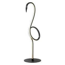 Sklep Kaja Ledowa lampka stołowa, flaming FLAMINGO-TL-BLK z serii FLAMINGO* Nowoczesne Lampki Stołowe