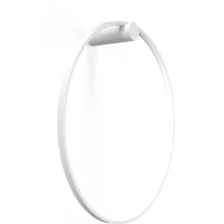 Sklep Kaja Ledowa obręcz ścienna, kinkiet koło 60cm LP-999/1W S WH z serii MIRROR* Lampy Led