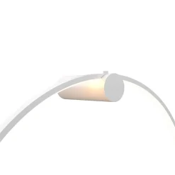Sklep Kaja Ledowa obręcz ścienna, kinkiet koło 60cm LP-999/1W S WH z serii MIRROR* Lampy Led
