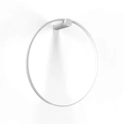 Sklep Kaja Ledowa obręcz ścienna, kinkiet koło 60cm LP-999/1W S WH z serii MIRROR* Lampy Led
