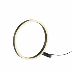 Sklep Kaja Ledowa obręcz, stylowa lampka nocna ⌀30cm 15390-13 RITUS | Kaja* Nowoczesne Lampki Stołowe|Lampy Led