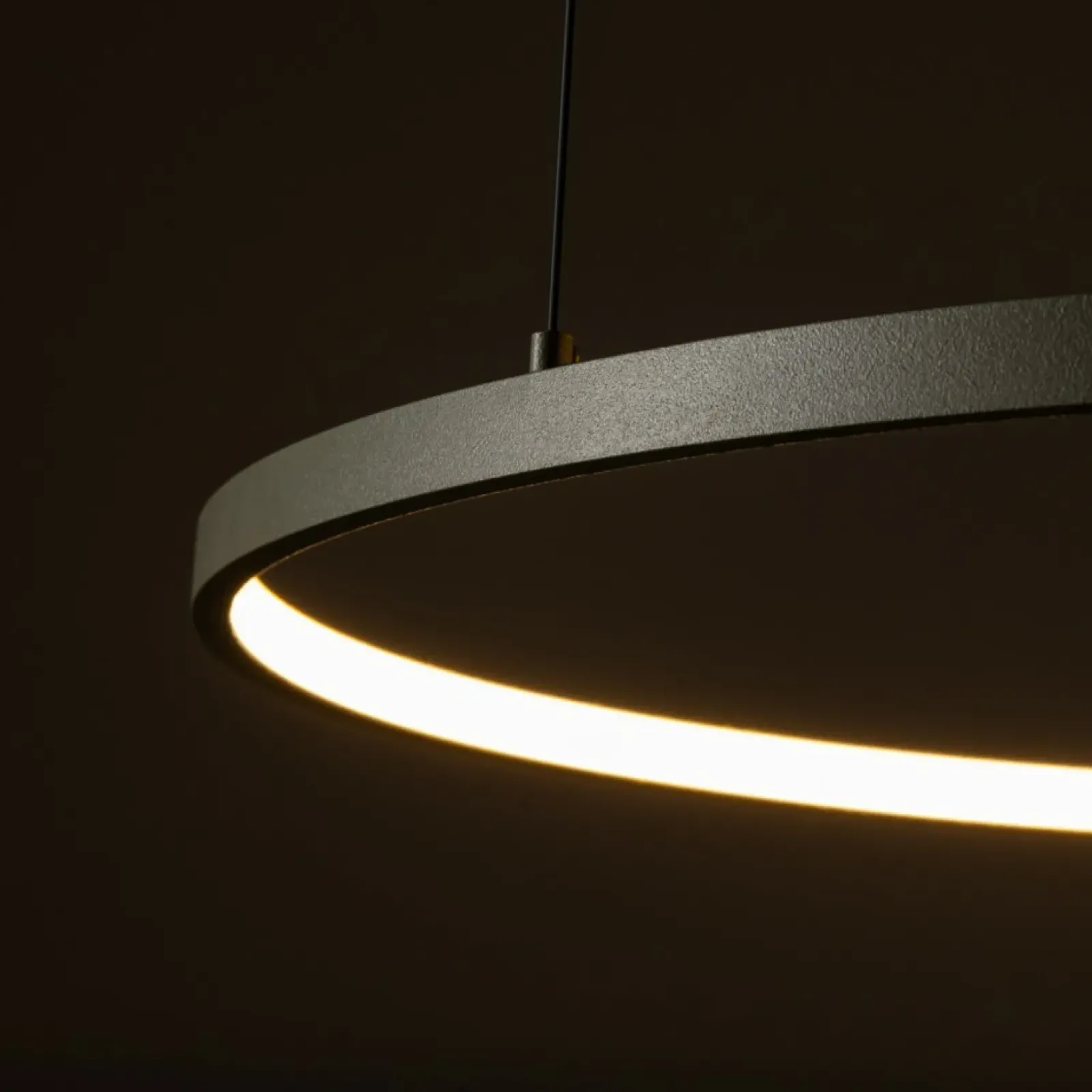 Sklep Kaja Ledowa obręcz w kolorze oliwkowym, do salonu 11403 CIRCOLO LED | Kaja Store
