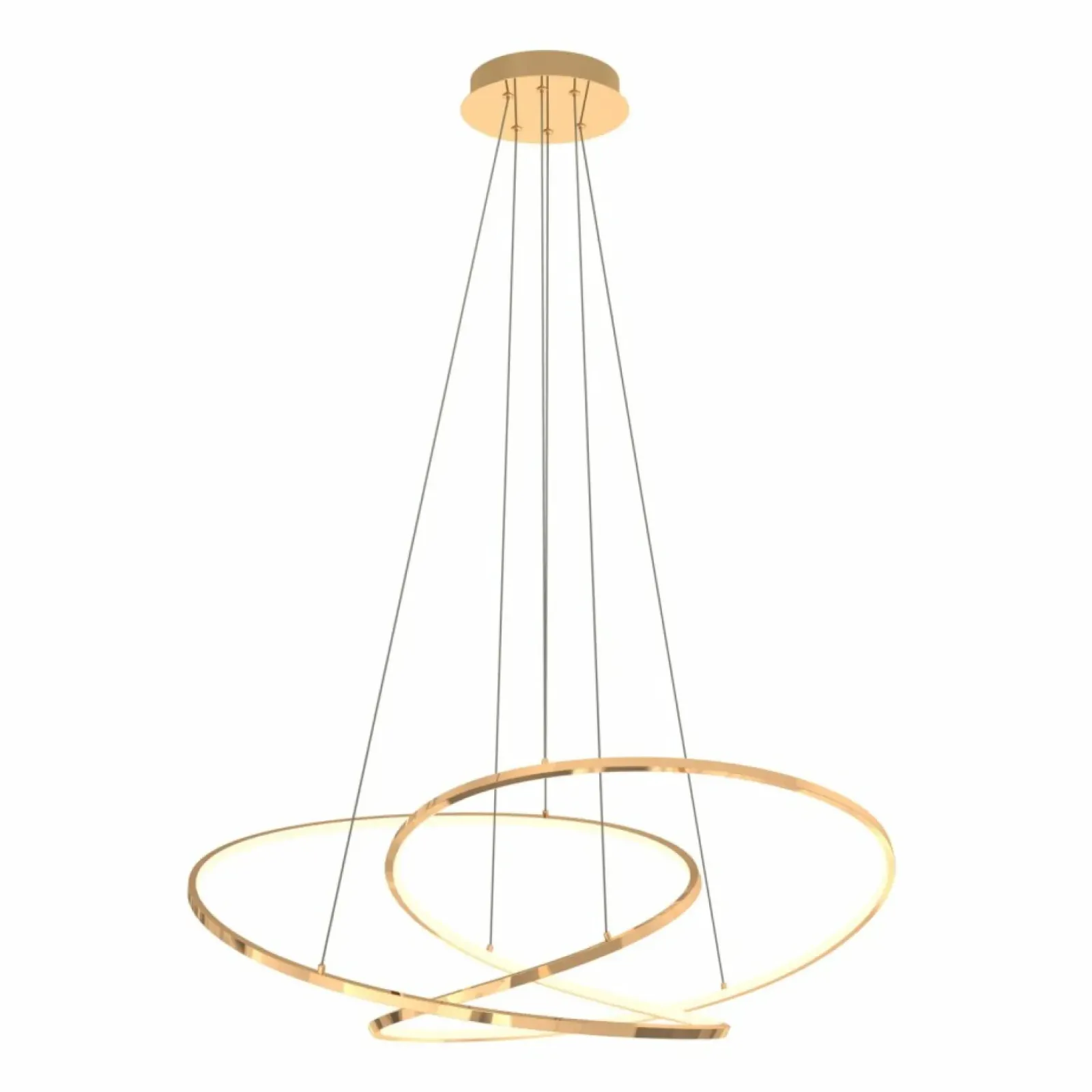 Sklep Kaja Ledowa, ozdobna lampa wisząca wstążka MD7360-1A-3GT CHOLET | Kaja Best Sale