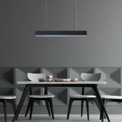 Sklep Kaja Ledowa, pozioma lampa 80cm LP-1201/1P M BK SMART MIRA M | Kaja Outlet