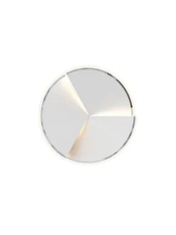 Sklep Kaja Ledowa, srebrna, okrągła lampa ścienna WF 9036-108L TRAPANI | Kaja* Lampy Led