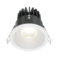 Sklep Kaja Ledowe oczko podtynkowe do holu ⌀8,5cm DL034-L12W4K-D-W z serii ZOOM* Lampy Led|Oprawy Podtynkowe