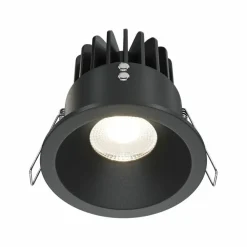 Sklep Kaja Ledowe oczko wpustowe do holu ⌀8,5cm DL034-L12W4K-D-B z serii ZOOM* Lampy Led|Oprawy Podtynkowe