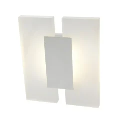 Sklep Kaja Ledowy, biały kinkiet płaskie panele MB1070S JACOB | Kaja Oświetlenie* Lampy Led