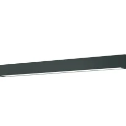 Sklep Kaja Ledowy, czarny kinkiet łazienkowy GS-LWA-18W 3000K BK z serii IBROS* Lampy Led