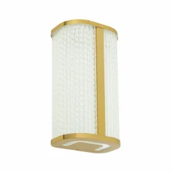 Sklep Kaja Ledowy, elegancki, złoty kinkiet łazienkowy 10730 PALMAS | Kaja* Lampy Do Łazienki|Lampy Led