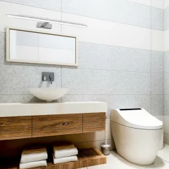 Sklep Kaja Ledowy kinkiet ścienny, IP44, w kolorze chromu ML5724 z serii SPLASH | Kaja Oświ* Lampy Led