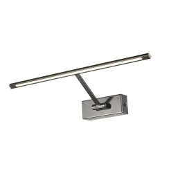 Sklep Kaja Ledowy kinkiet obrazowy 46cm AZ2647 MONALISA BLACK CHROME | Kaja* Lampy Led