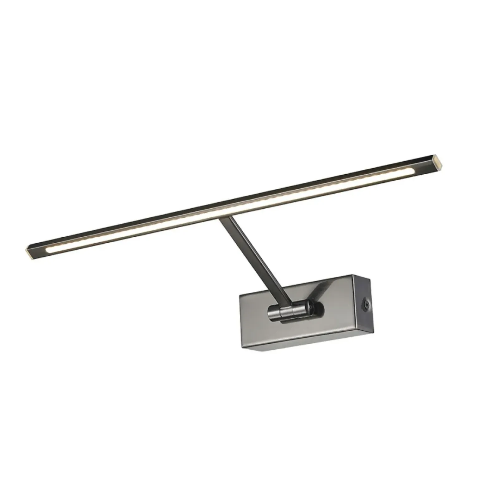 Sklep Kaja Ledowy kinkiet obrazowy 46cm AZ2647 MONALISA BLACK CHROME | Kaja* Lampy Led