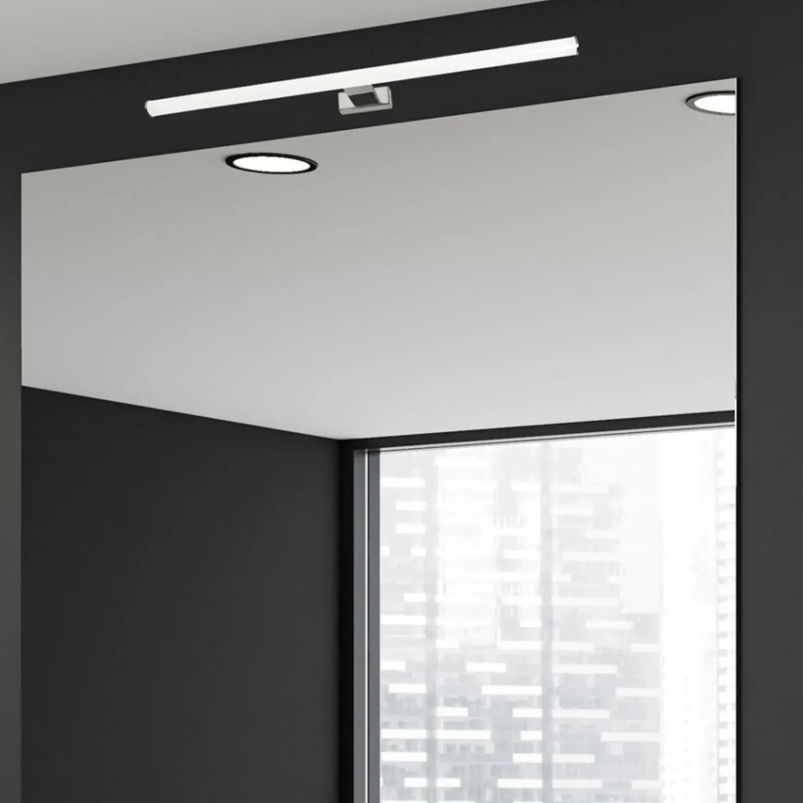Sklep Kaja Ledowy kinkiet obrazowy z IP44, kolor ML6007 z serii DUNA | Kaja Oświetlen* Lampy Led