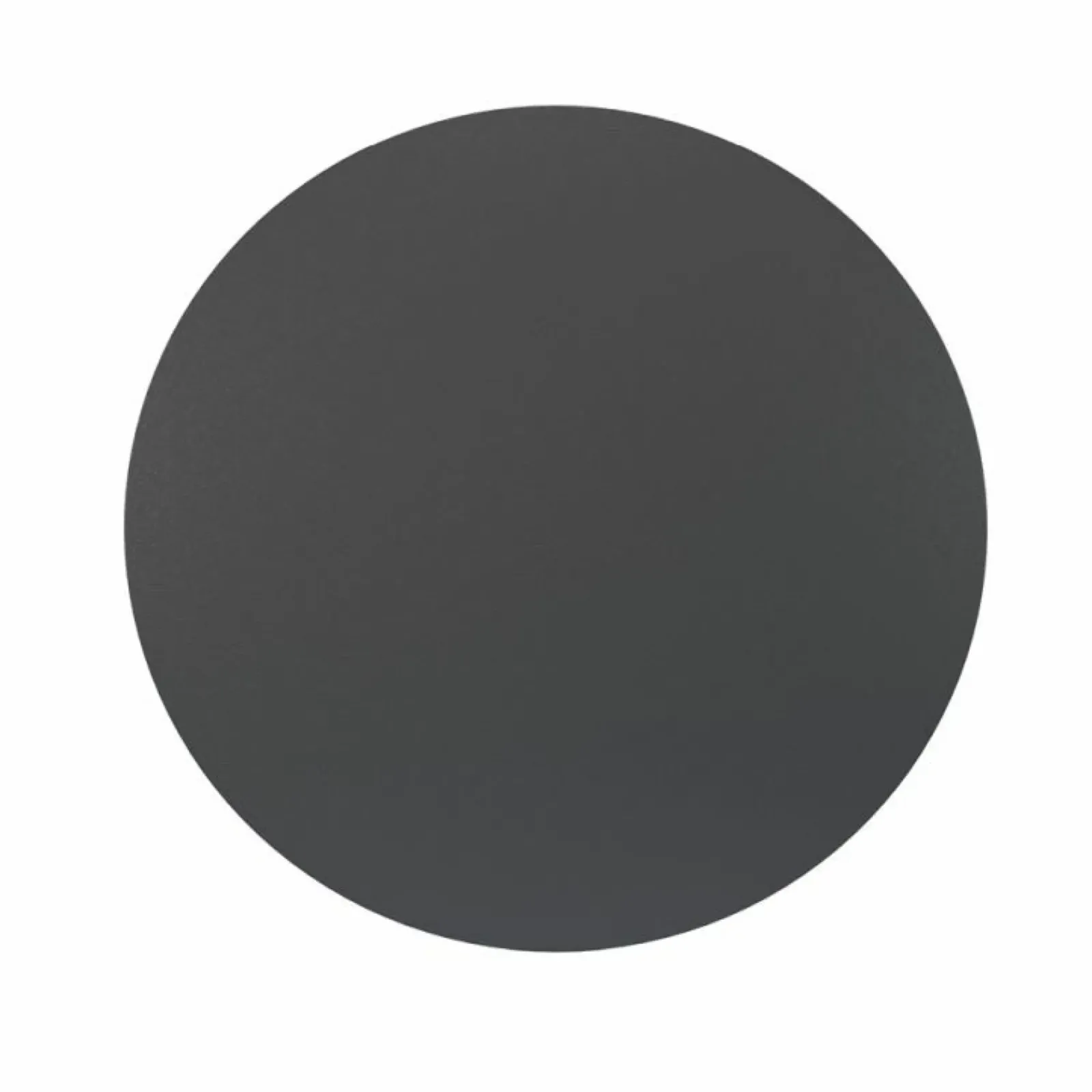 Sklep Kaja Ledowy kinkiet w formie grafitowej tarczy ⌀18cm O420WL-L12GF WALD* Kinkiety Ogrodowe