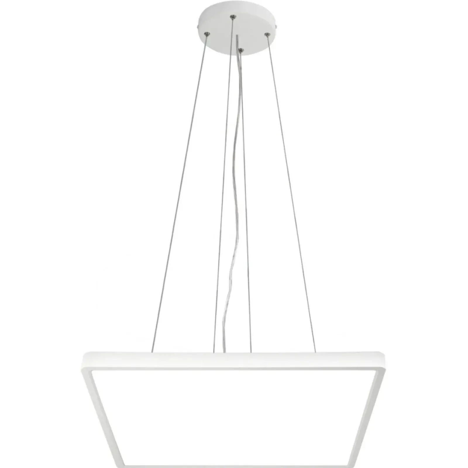 Sklep Kaja Ledowy kwadrat na zwisach 45x45 PND-83625-450S-45W-WH BASTIA | Kaja Discount