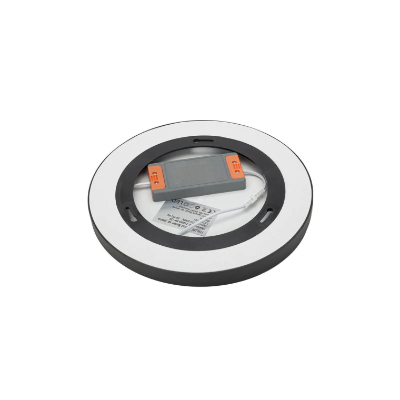 Sklep Kaja Ledowy, okrągły plafon ⌀28cm 3000K PLF-75689-BK-3K z serii RIBERIO* Plafony Nowoczesne|Lampy Led