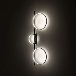 Sklep Kaja Ledowy plafon czarne obręcze 100cm 3000K 10816 CIRCOLO LED | Kaja* Plafony Nowoczesne|Lampy Led