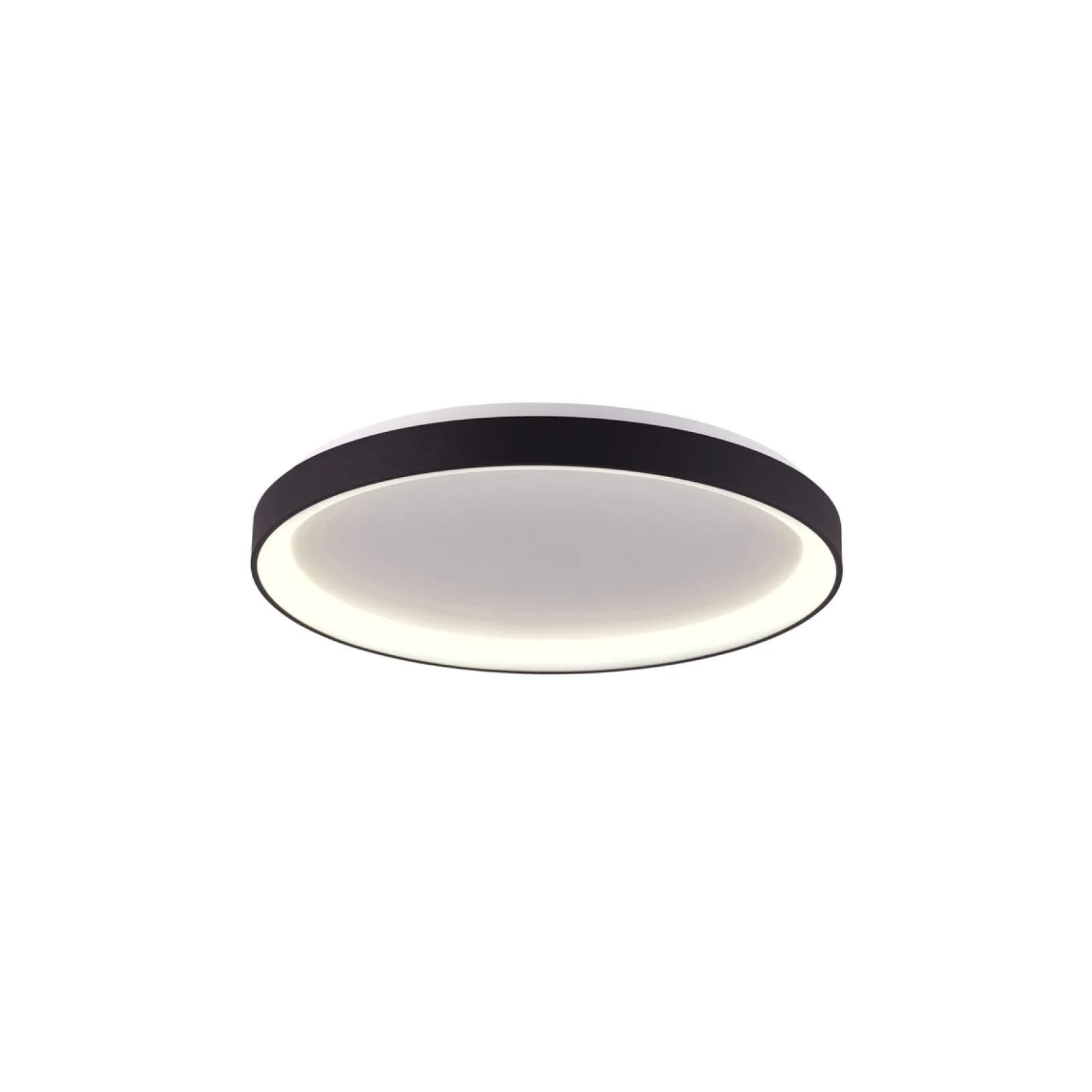 Sklep Kaja Ledowy plafon do salonu ⌀48 PLF-53675-048RC-BK-3KS4K VICO | Kaja* Plafony Nowoczesne|Lampy Led